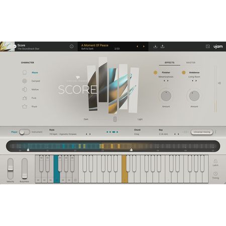 Ujam Pianista Virtual: Plug-In de Composición Cinemática con Piano Steinway D y Más de 175 Presets 1790219-REG