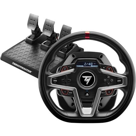 Volante de Carreras Thrustmaster T248 y Set de Pedales T3PM (PS5 / PS4 / PC) - Retroalimentación Din 1663181-REG