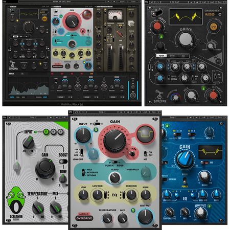 Waves MultiMod Rack + Bezerk + MDMX FX Multibanda y Distorsión (Descarga) - Incluye MultiMod Rack, D 1555682-REG