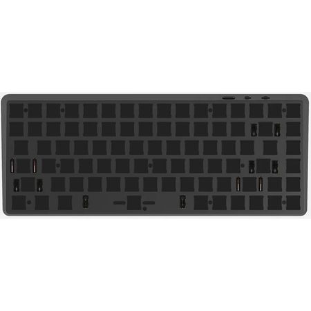 AZIO Cascade Low-Profile 75% Barebone Base Set (Space Gray) 1825088-REG