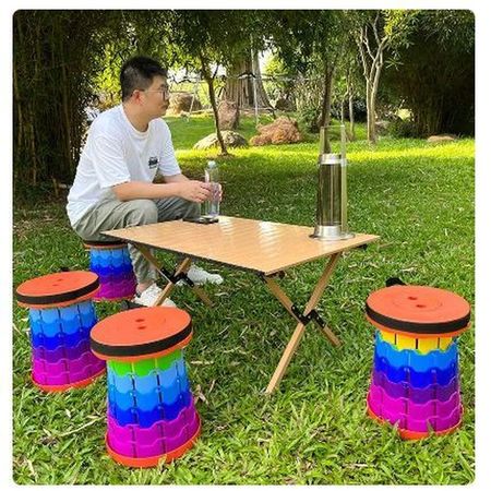 Asiento portatil plegable calidad a1 playa camping multicolor