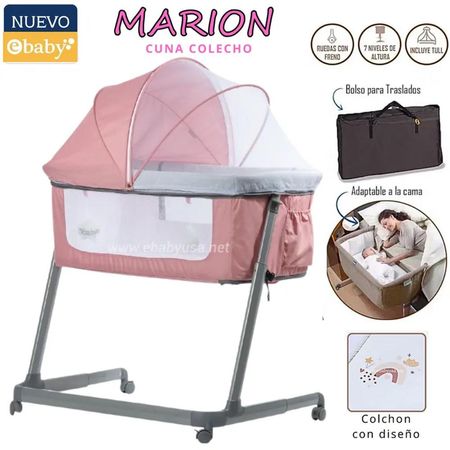 Cuna Colecho MARION Rosado Ebaby