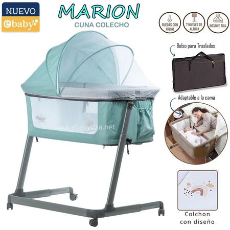 Cuna Colecho MARION Verde Ebaby