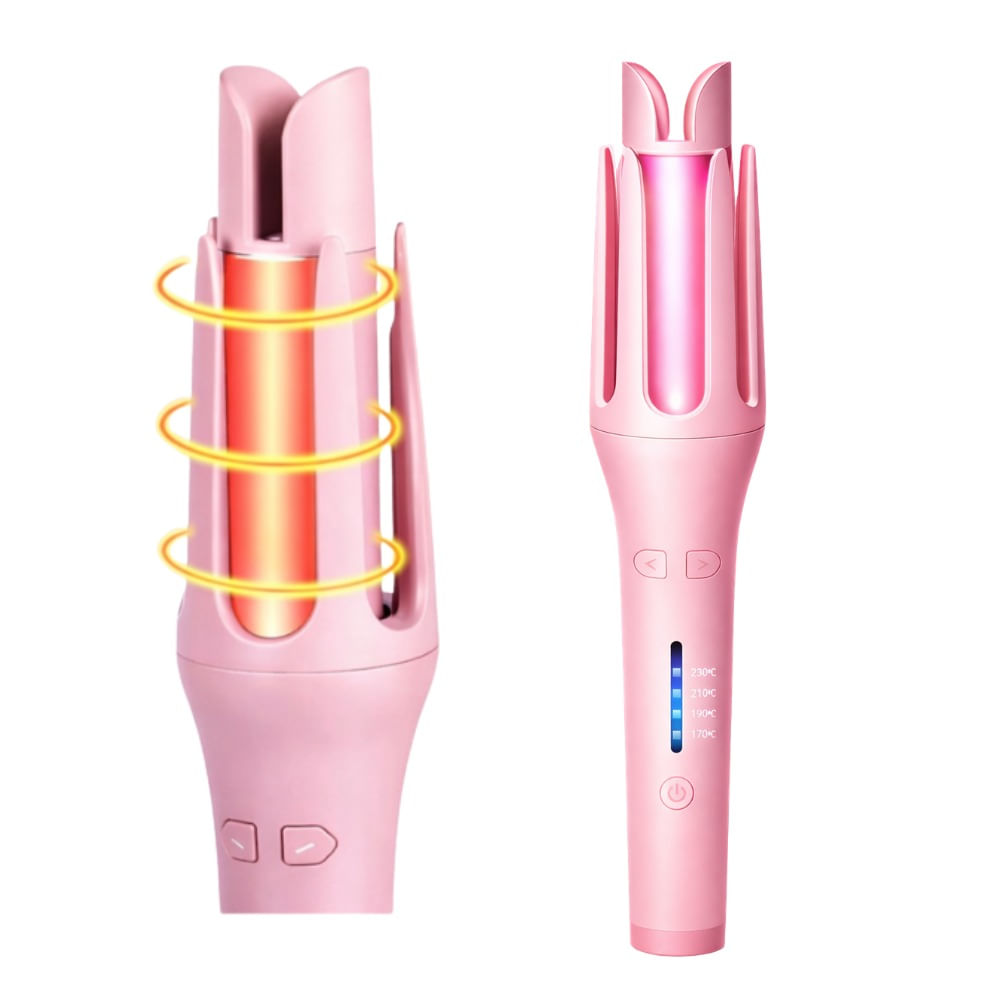 Rizadora De Cabello Automático Eggroll 30 Watts Rosado