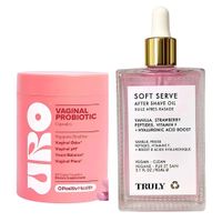 Uro Probióticos Y Aceite Truly Fresa Cuidado Íntimo Mujer