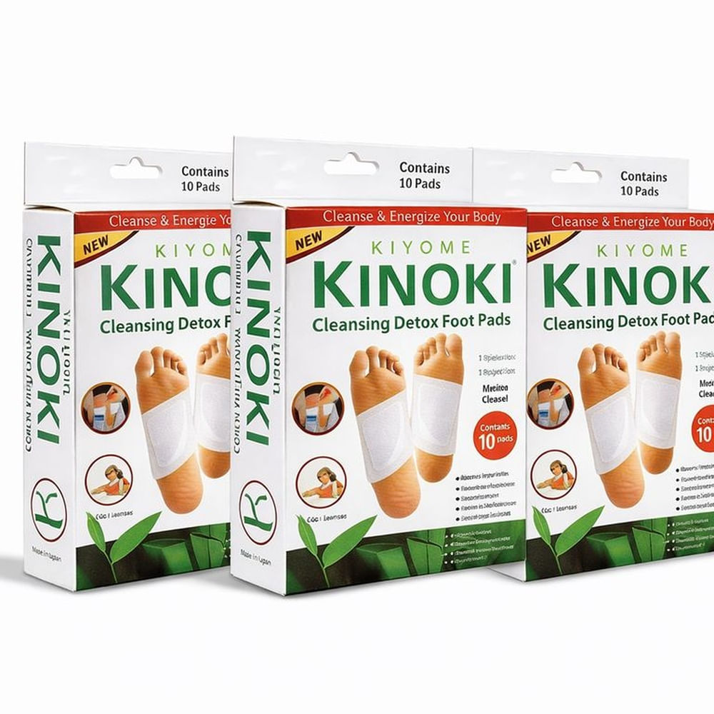 Parches Kinoki - Pack de 3 cajas