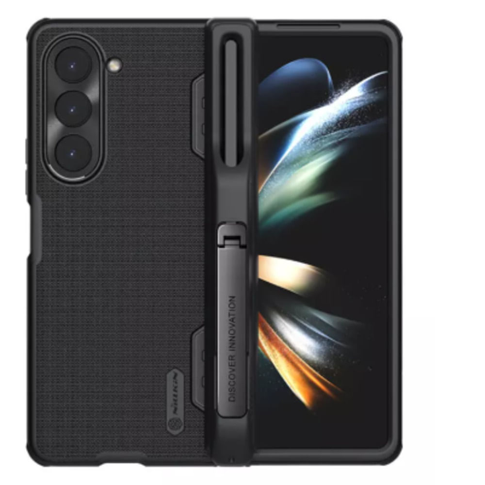Case Super Frosted Shield Fold para Samsung Galaxy Z Fold 5 - Negro