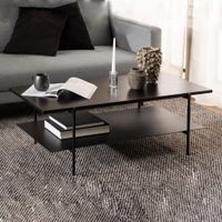 Mesa de centro industrial Angus Negro | Masiva Home