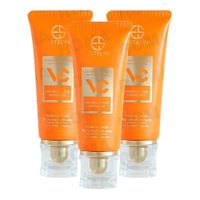 PACK 3 LIMPIADOR FACIAL VITAMINA C ÁCIDO HIALURÓNICO 80G ESTELIN