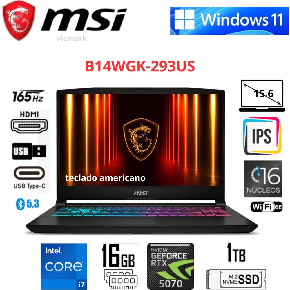 MSI Katana 15 HX B14WGK-293US