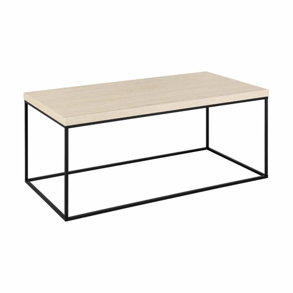 Mesa de centro industrial Barosa Beige | Masiva Home
