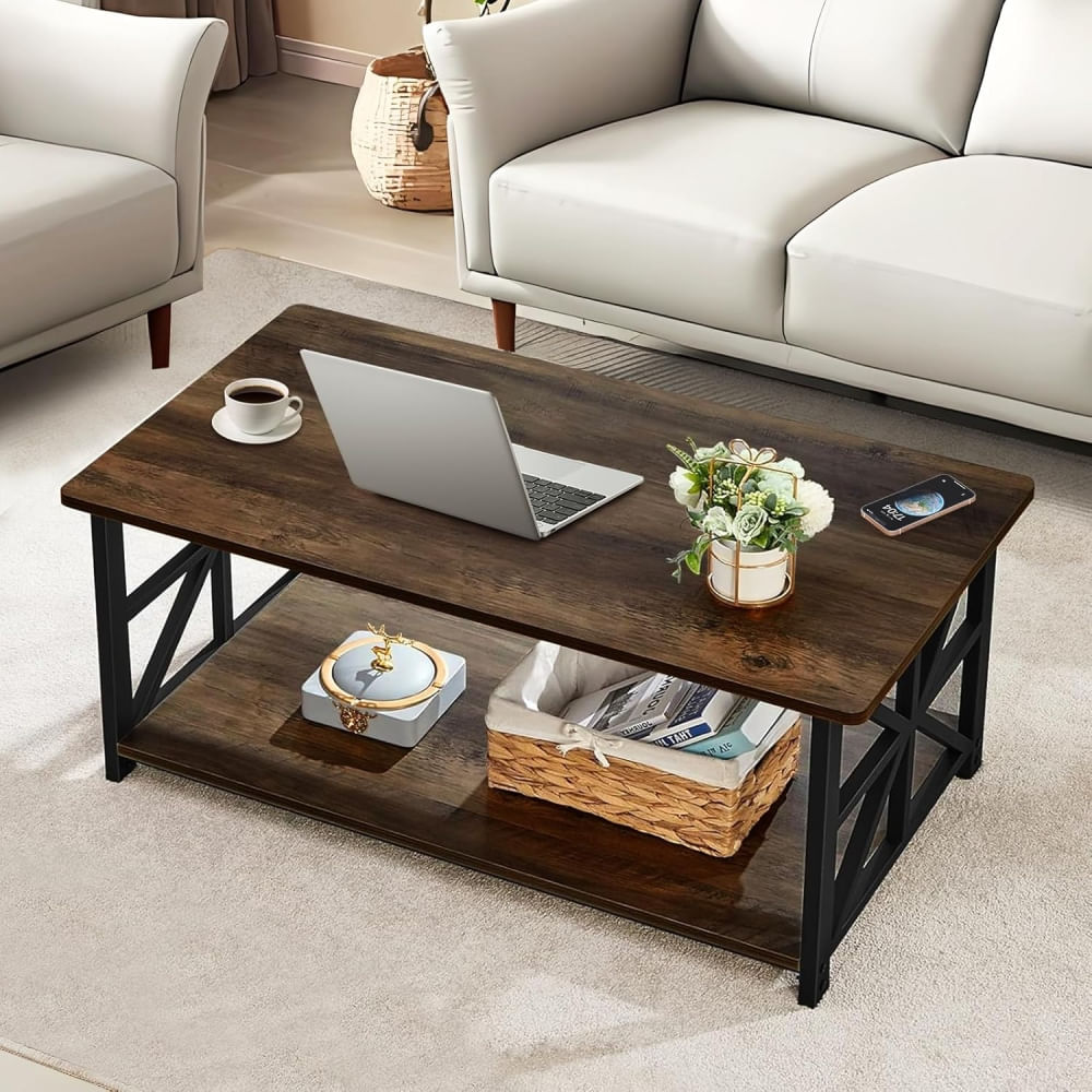 Mesa de centro Isiel Marron Oscuro | Masiva Home