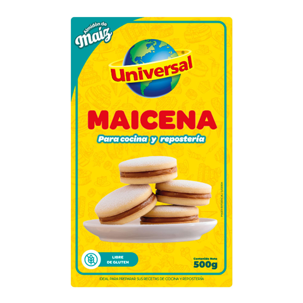 Maicena Plaza Vea UNIVERSAL Caja 500g