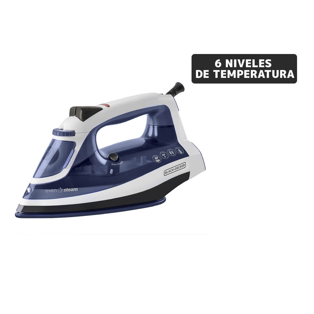 Plancha a Vapor BLACK+DECKER SmartSteam IR1920-CL Azul