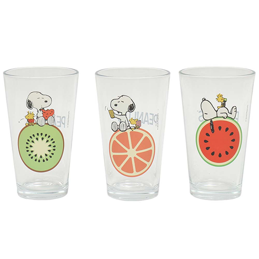 Set de Vasos STATEMENT Snoopy x3un