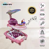 Andador con Tablero Musical FIRST WALK Pink