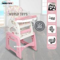 Silla de Comer 3 en 1 VELLYER Pink