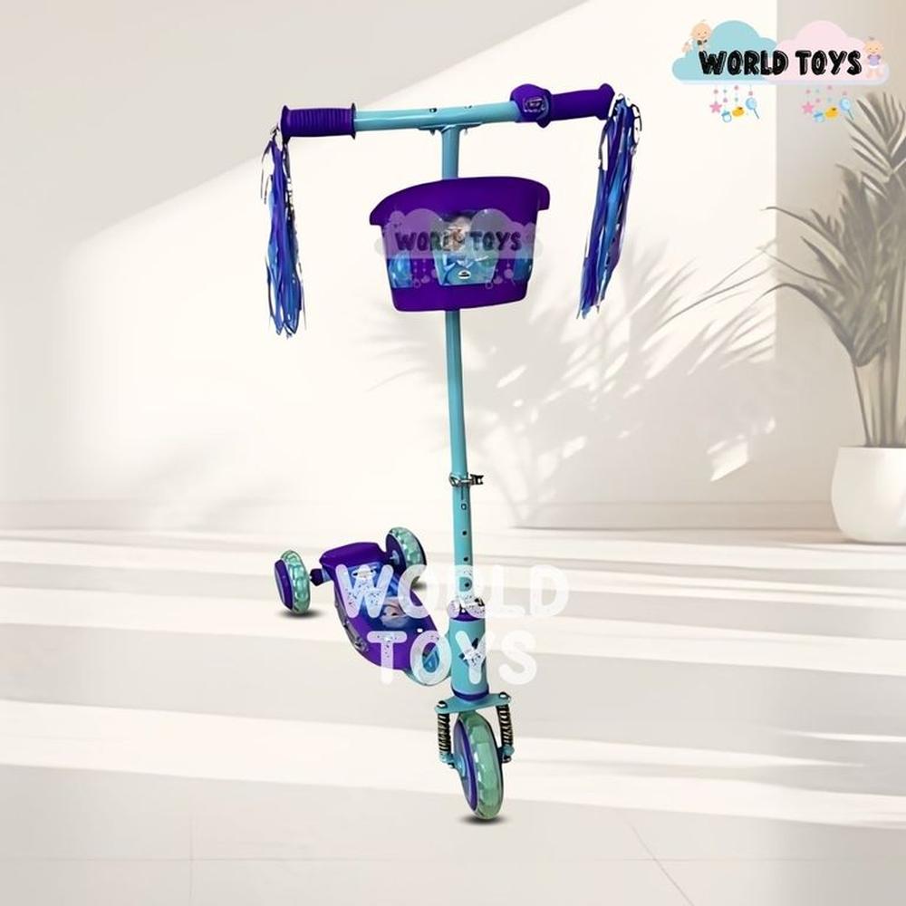 Scooter para Niños con Kit de Protección FUNNY RIDE Purple