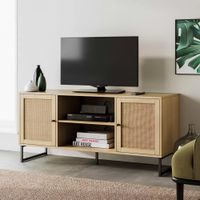 Mesa de TV 55'' industrial Ana Beige | Masiva Home