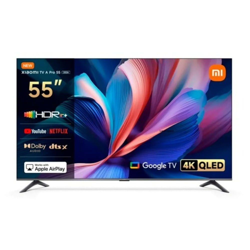 Televisor Xiaomi 55 QLED Smart UHD 4K A PRO Google TV 2026