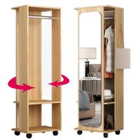 Espejo Giratorio Multifuncional con Rack Zelim Muebles Bonno