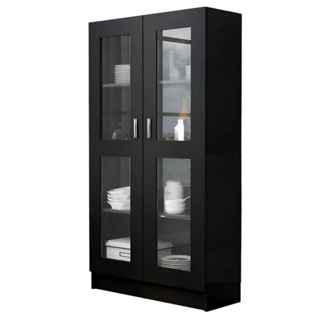 Aparador Vitrina Librero Melo Muebles Bonno