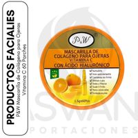 P&W Mascarilla de Colágeno para Ojeras Vitamina C 60 Parches