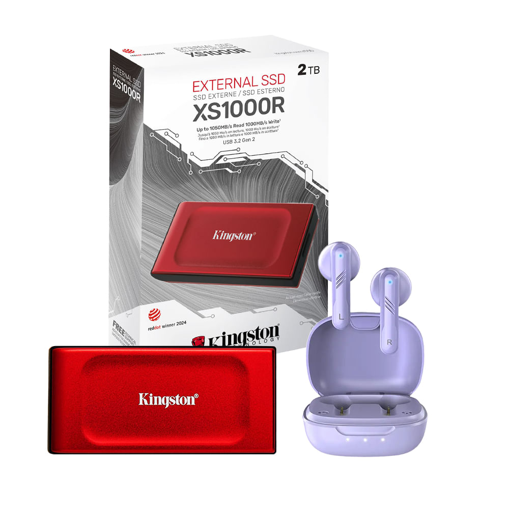 Disco Sólido Ssd Externo Kingston Xs1000 2tb