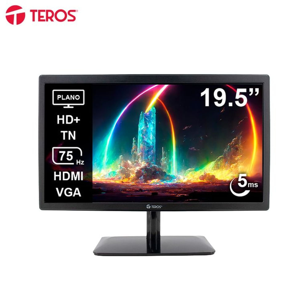 MONITOR TEROS TE-1915S 19.5 HD NEGRO