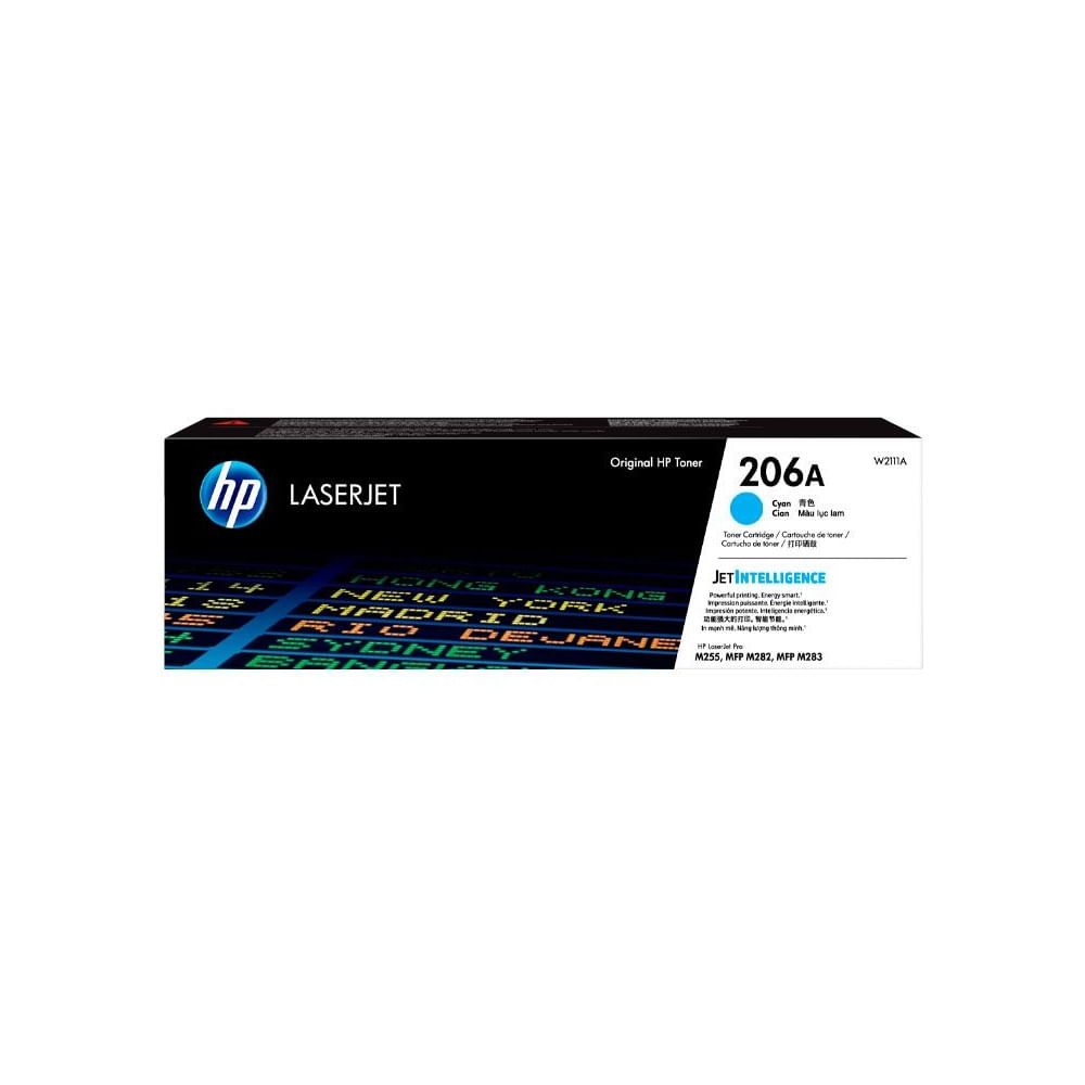 TONER HP 206A W2111A LJ M255 CYAN 1250 PGS