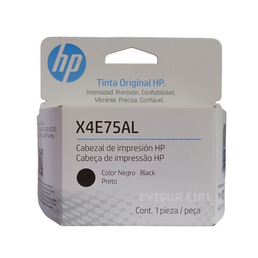 CABEZAL X4E75AL HP NEGRO