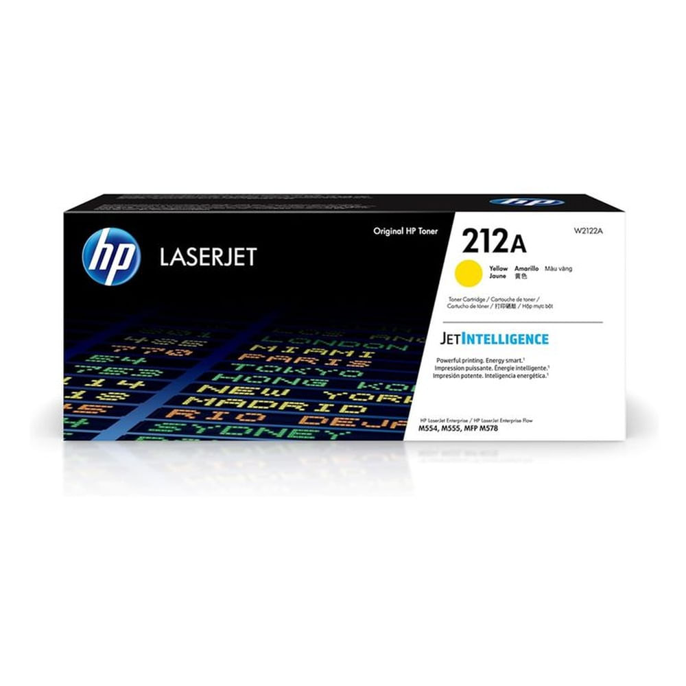 TONER HP 212A YELLOW W2122A LJ M555 4500 PGS