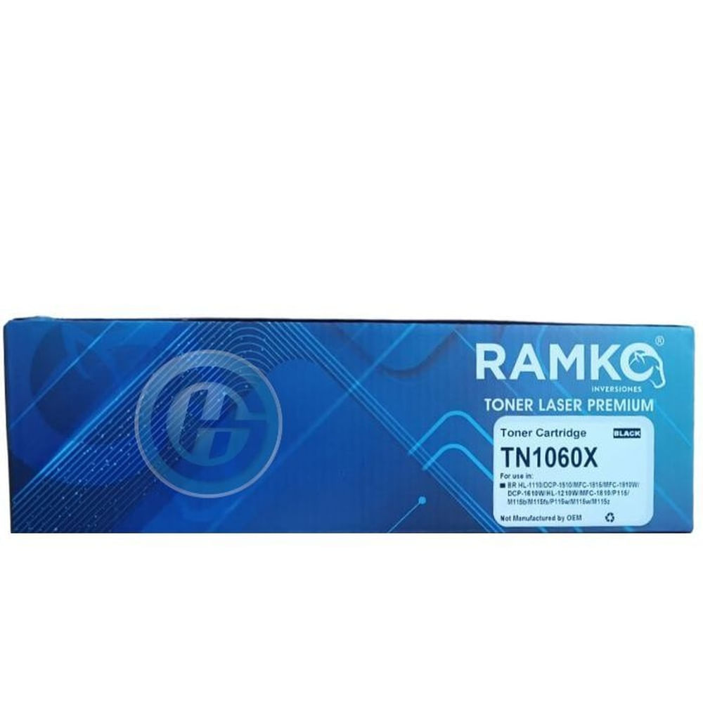 TONER BROTHER TN-1060X COMPATIBLE 1,500 PAGINAS