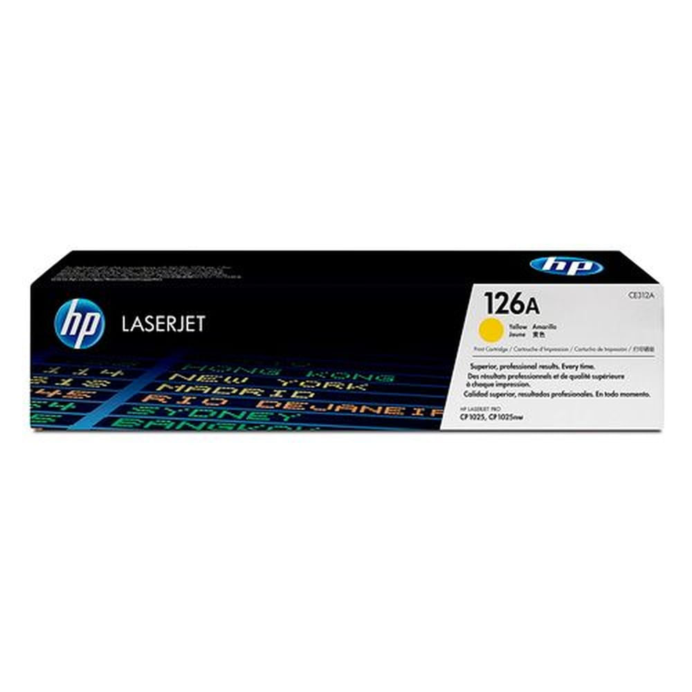 TONER HP 126A CE312A LJ CP1025 YELLOW 1000 PG
