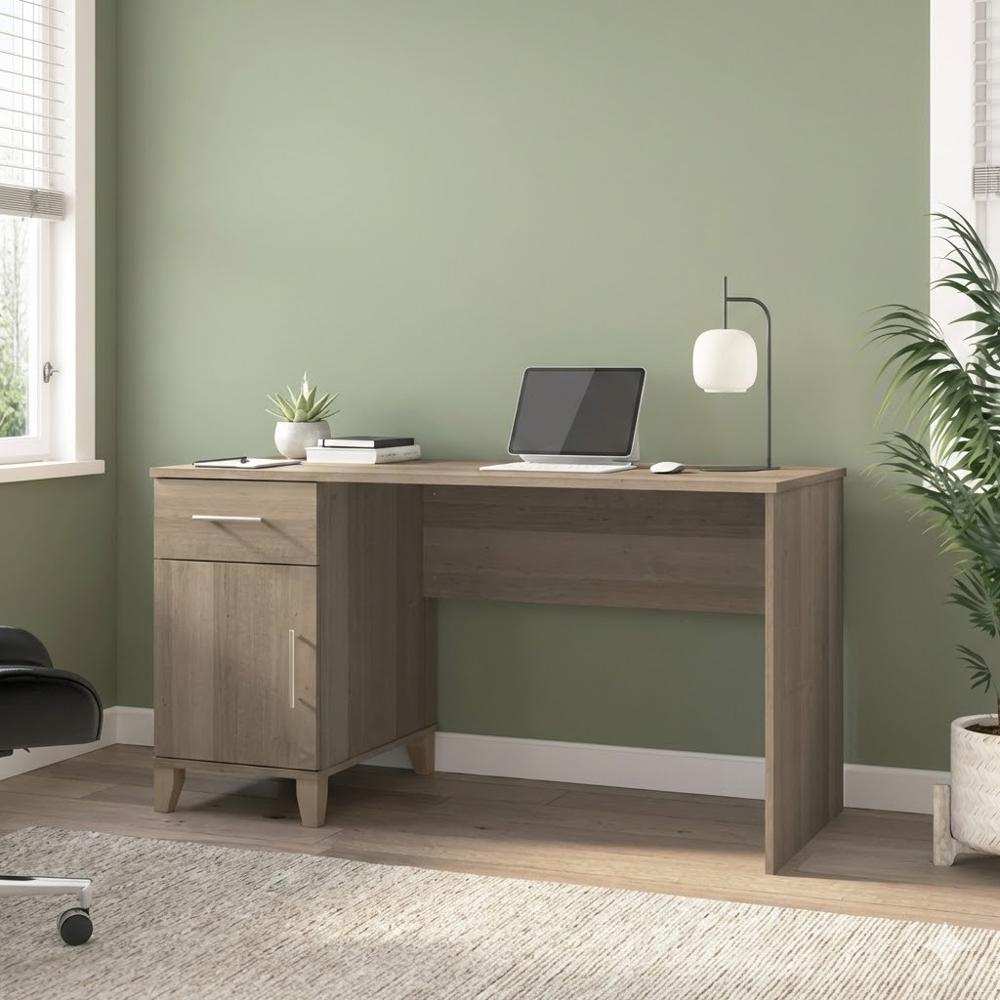 Escritorio Viga  Color Nogal