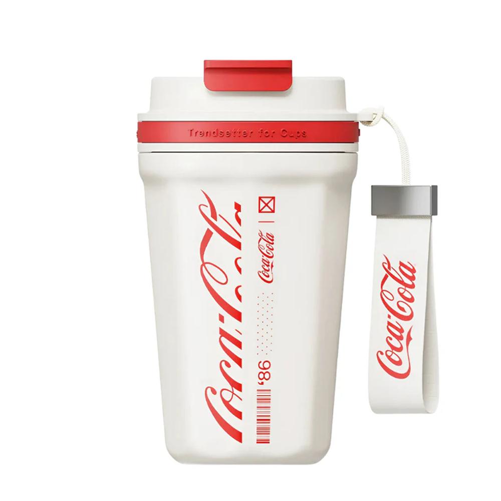 Termo GERM Rombo CocaCola blanco 550ml Acero Inoxidable