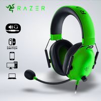 AUDIFONO GAMER BLACKSHARK V2 X MULTIPLATAFORMA SONIDO ENVOLVENTE 7.1 VERDE