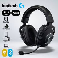 AUDIFONO GAMER LOGITECH G PRO X 2 MULTIPLATAFORMA LIGHTSPEED BLUETOOTH NEGRO
