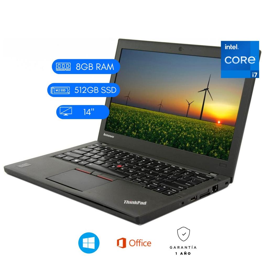 LENOVO THINKPAD X270 SEMINUEVO  CI7 6TA 8GB DDR4 -512GB SSD