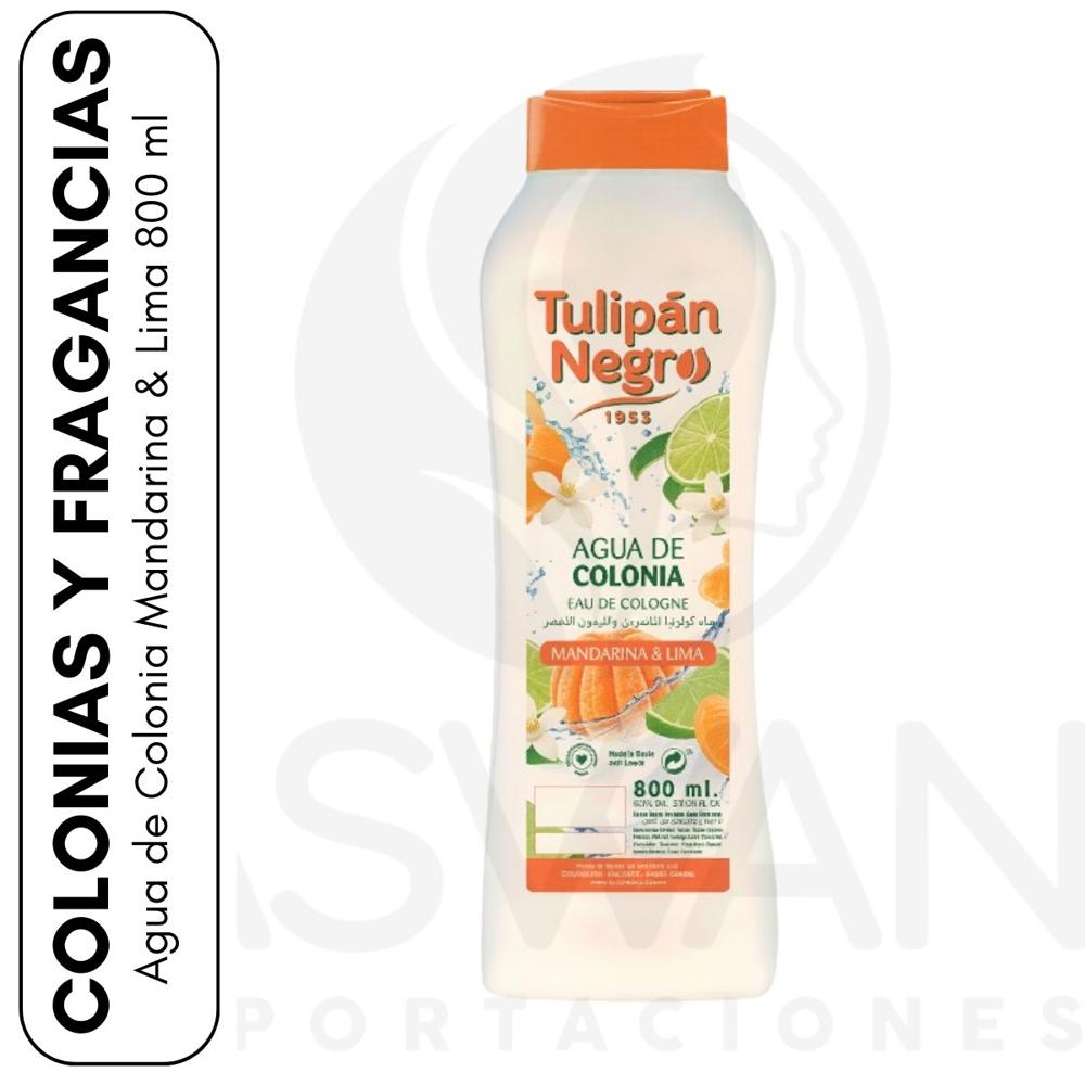 Agua de Colonia Mandarina & Lima  800 ml - Tulipan Negro
