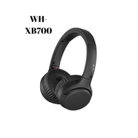 Audífonos Bluetooth Sony WH-XB700 con Extra Bass sistema de caga rápida y 30 horas de reproducción