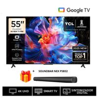 Televisor TCL  55 UHD 4K Smart TV 55P6K -GOOGLE TV