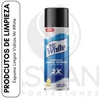 Espuma Limpia Vidrios Mr White