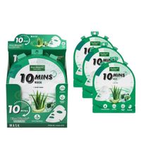 Pack 12 und de mascarilla facial aloe vera