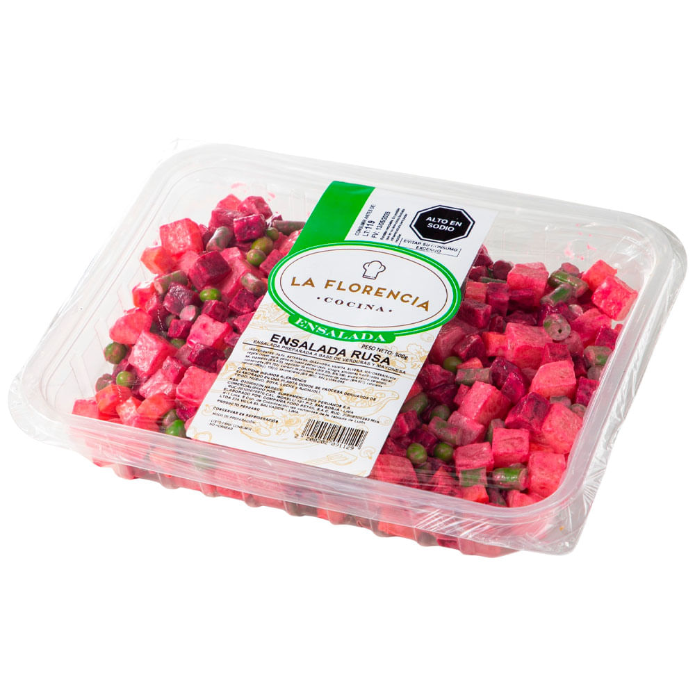 Ensalada Rusa LA FLORENCIA Bandeja 500g