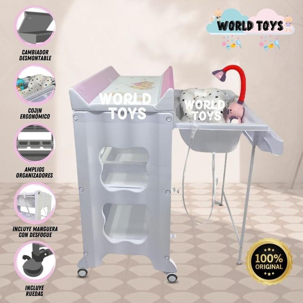 Bañera Cambiador BAMORY Edición Limitada  Light Blue