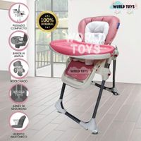 Silla de Comer Graduable Bambino LUNCH BUDDY Pink