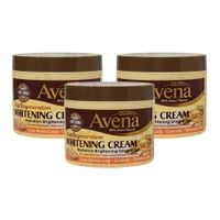 PACK 3 CREMA FACIAL ACLARANTE AVENA 115ML WOKALI