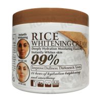 CREMA BLANQUEADORA FACIAL ARROZ 115G WOKALI
