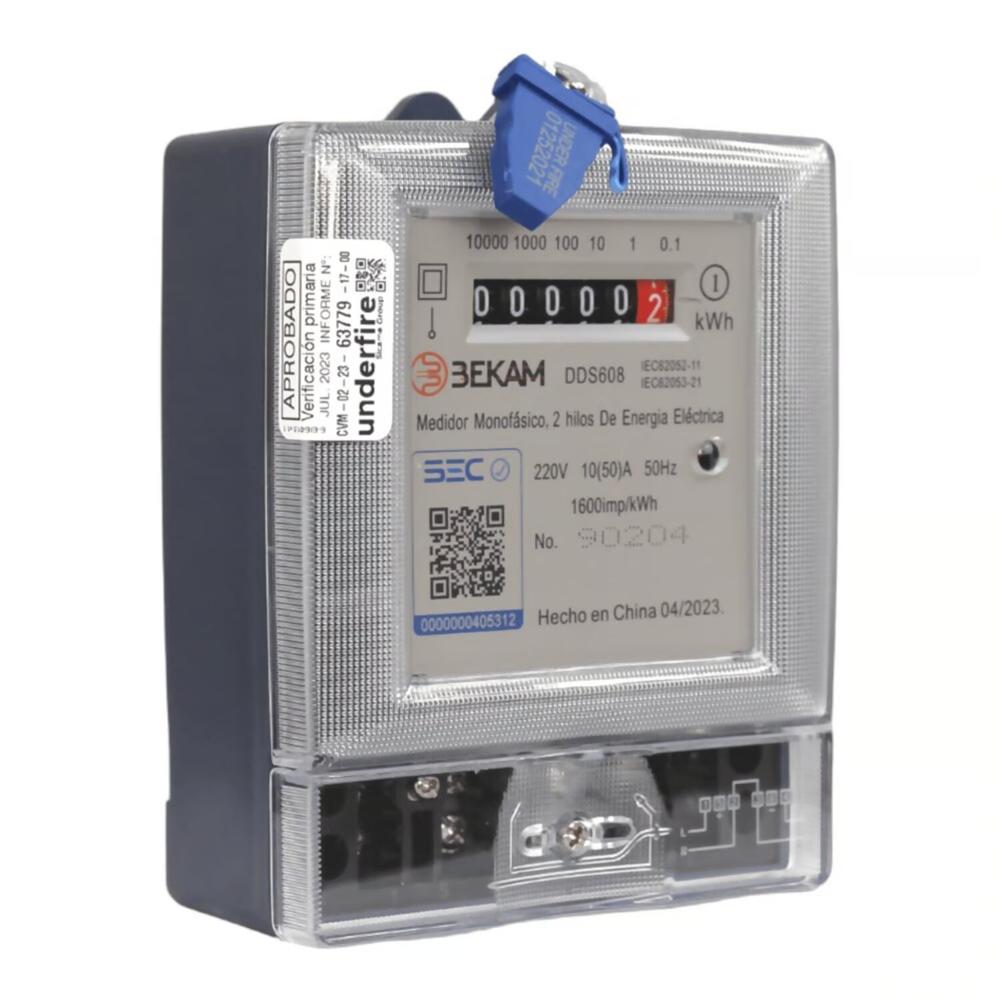 MEDIDOR DE CORRIENTE MONOFASICO ANALOGICO